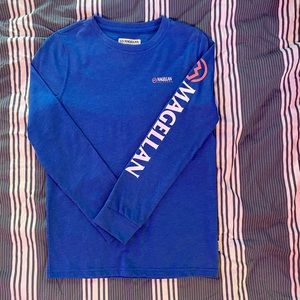 Magellan long sleeve blue shirt youth large